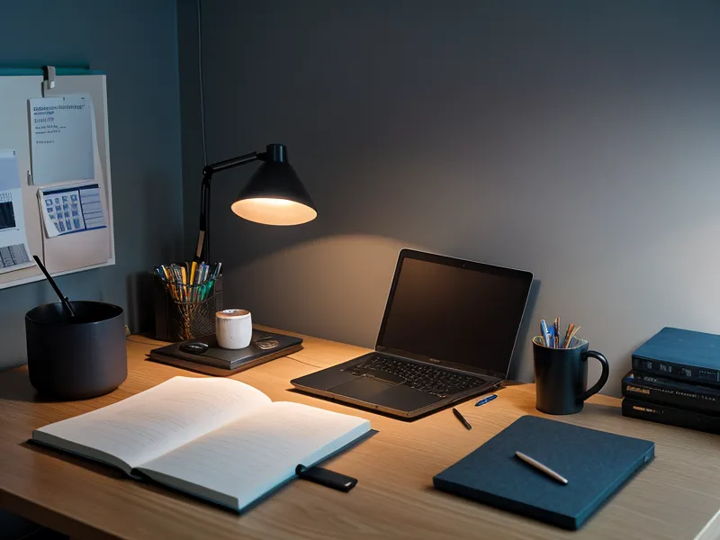 A clean workspace with a laptop and an external drive ready for secure wiping.