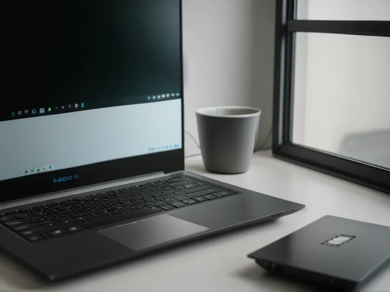 A laptop screen showing a data broker opt-out page in a dimly lit office.